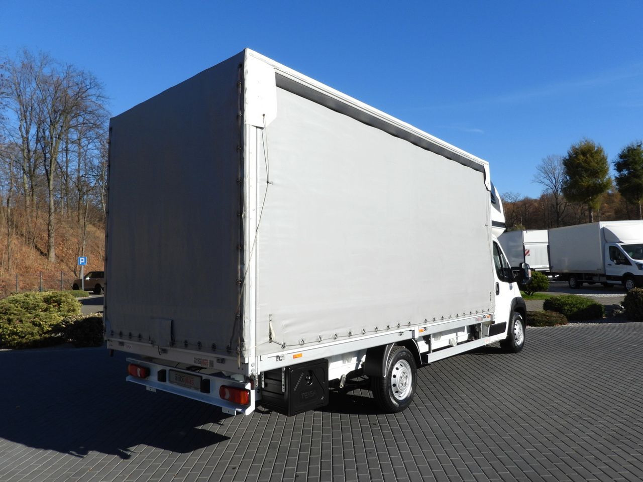 PEUGEOT BOXER TARPAULIN 10 PALLETS WEBASTO LED LIGHTS PNEUMATICS AIR CONDITIONING 165HP - Varebil med kapell: bilde 3 PEUGEOT BOXER TARPAULIN 10 PALLETS WEBASTO LED LIGHTS PNEUMATICS AIR CONDITIONING 165HP - Varebil med kapell: bilde 3