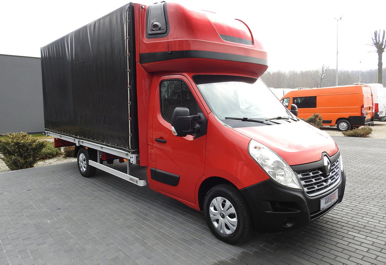 RENAULT MASTER TARPAULIN 10 PALLETS WEBASTO CRUISE CONTROL AIR CONDITIONING 170HP - Varebil med kapell: bilde 4 RENAULT MASTER TARPAULIN 10 PALLETS WEBASTO CRUISE CONTROL AIR CONDITIONING 170HP - Varebil med kapell: bilde 4