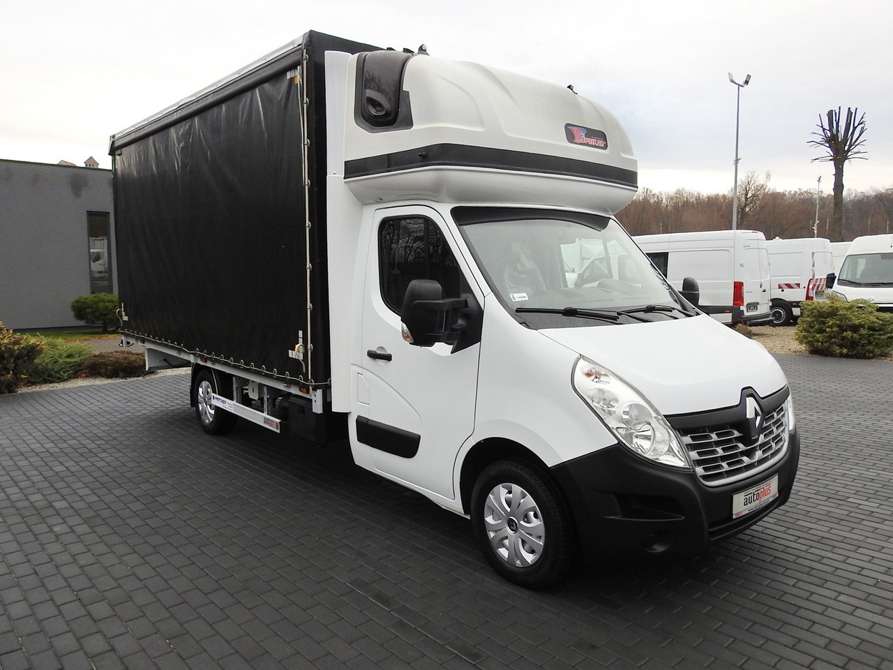 RENAULT MASTER TARPAULIN 10 PALLETS WEBASTO CRUISE CONTROL AIR CONDITIONING 170HP - Varebil med kapell: bilde 4 RENAULT MASTER TARPAULIN 10 PALLETS WEBASTO CRUISE CONTROL AIR CONDITIONING 170HP - Varebil med kapell: bilde 4