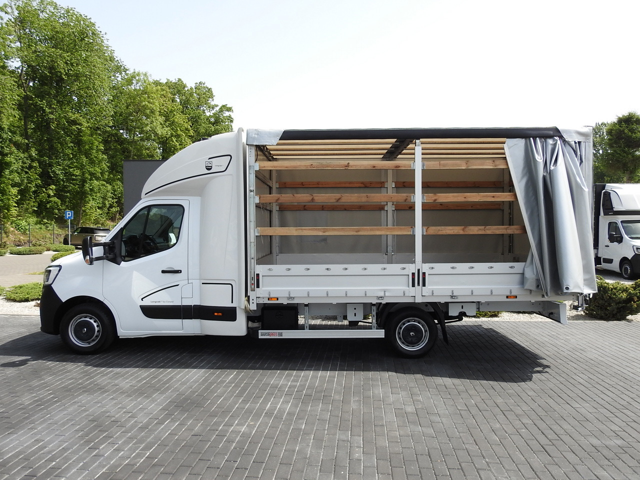 Varebil med kapell RENAULT MASTER TARPAULIN 10 PALLETS WEBASTO CRUISE CONTROL AIR CONDITIONING LED LIGHTS  165HP: bilde 8