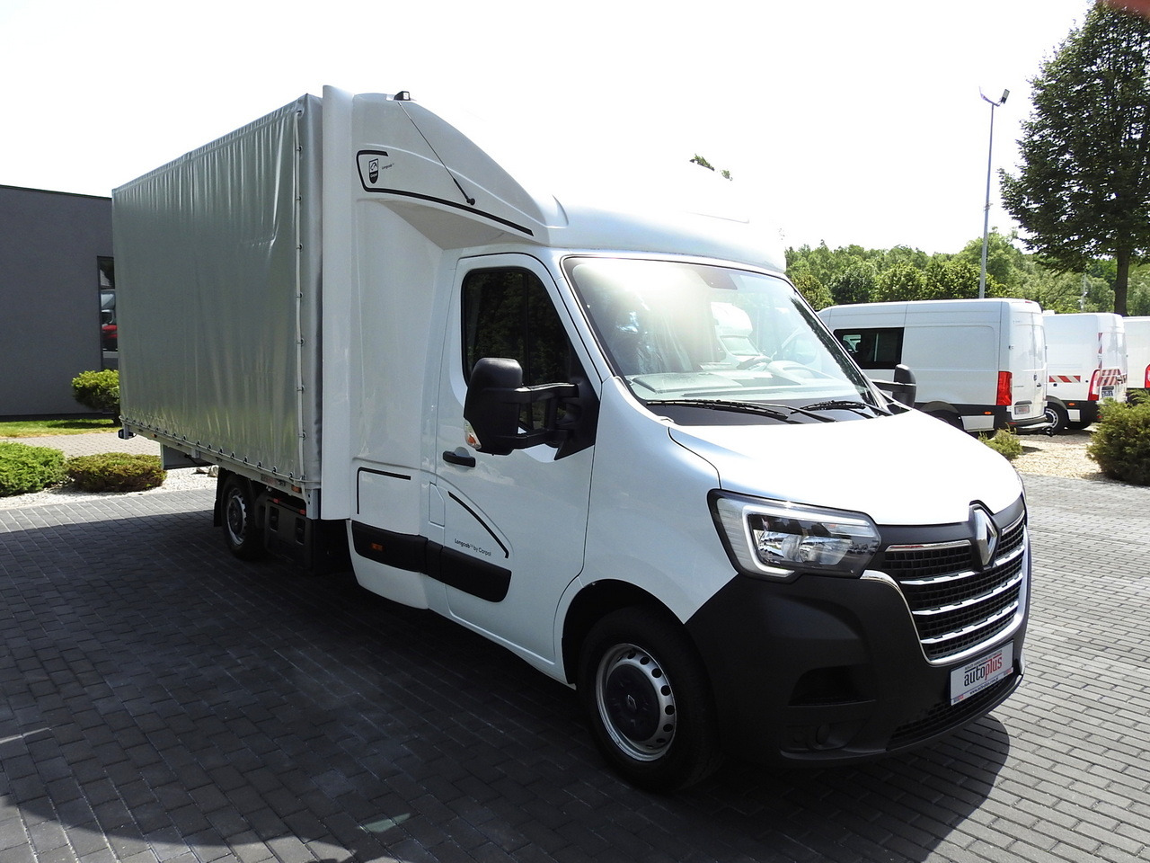 RENAULT MASTER TARPAULIN 10 PALLETS WEBASTO CRUISE CONTROL AIR CONDITIONING LED LIGHTS 165HP - Varebil med kapell: bilde 4 RENAULT MASTER TARPAULIN 10 PALLETS WEBASTO CRUISE CONTROL AIR CONDITIONING LED LIGHTS 165HP - Varebil med kapell: bilde 4