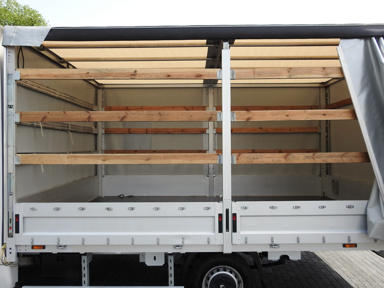Varebil med kapell RENAULT MASTER TARPAULIN 10 PALLETS WEBASTO CRUISE CONTROL AIR CONDITIONING LED LIGHTS  165HP: bilde 24