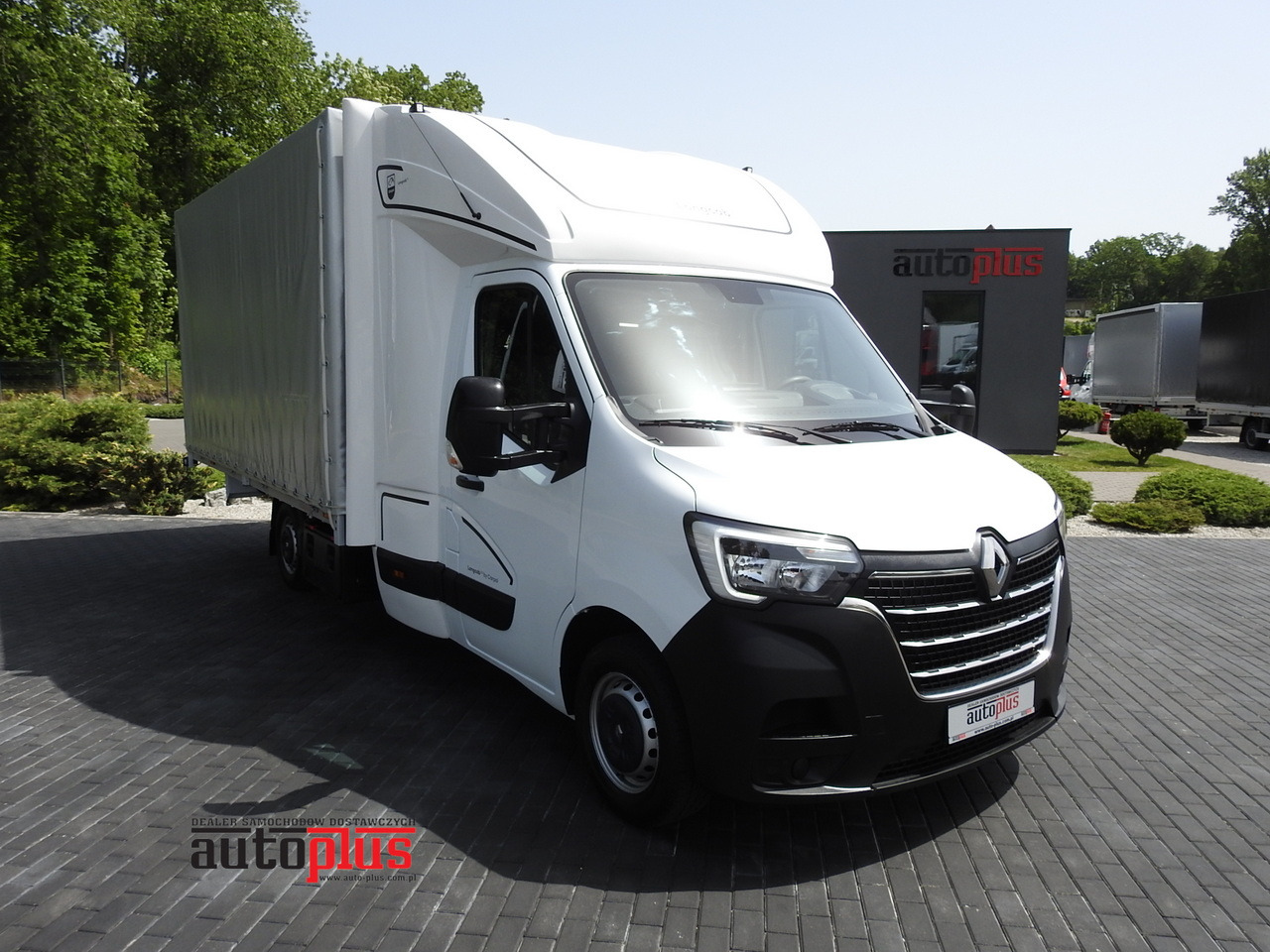 RENAULT MASTER TARPAULIN 10 PALLETS WEBASTO CRUISE CONTROL AIR CONDITIONING LED LIGHTS 165HP - Varebil med kapell: bilde 1 RENAULT MASTER TARPAULIN 10 PALLETS WEBASTO CRUISE CONTROL AIR CONDITIONING LED LIGHTS 165HP - Varebil med kapell: bilde 1
