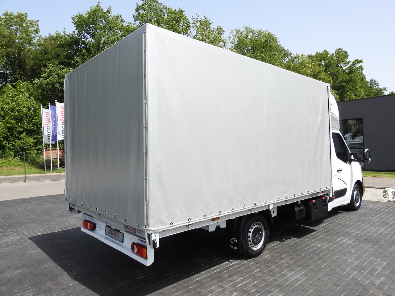 Varebil med kapell RENAULT MASTER TARPAULIN 10 PALLETS WEBASTO CRUISE CONTROL AIR CONDITIONING LED LIGHTS  165HP: bilde 13