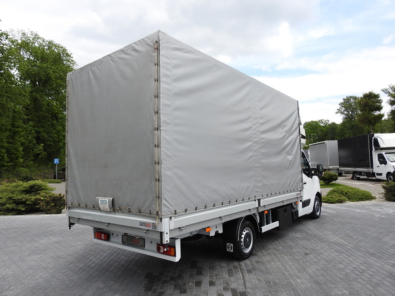 RENAULT MASTER TARPAULIN 10 PALLETS WEBASTO CRUISE CONTROL AIR CONDITIONING LED LIGHTS  165HP - Varebil med kapell: bilde 3 RENAULT MASTER TARPAULIN 10 PALLETS WEBASTO CRUISE CONTROL AIR CONDITIONING LED LIGHTS  165HP - Varebil med kapell: bilde 3