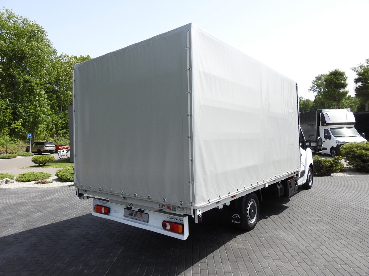 RENAULT MASTER TARPAULIN 10 PALLETS WEBASTO CRUISE CONTROL AIR CONDITIONING LED LIGHTS 165HP - Varebil med kapell: bilde 3 RENAULT MASTER TARPAULIN 10 PALLETS WEBASTO CRUISE CONTROL AIR CONDITIONING LED LIGHTS 165HP - Varebil med kapell: bilde 3