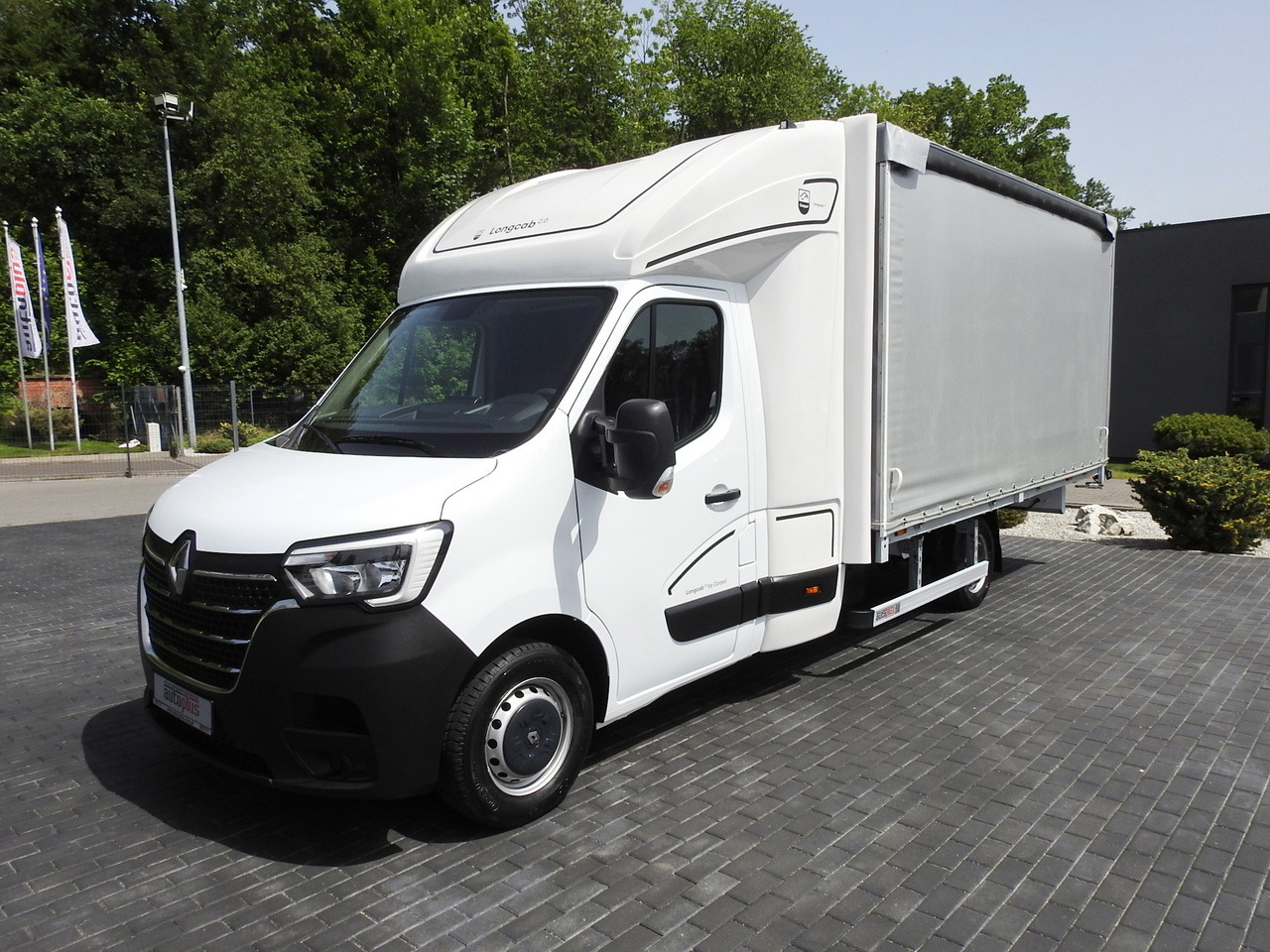 Varebil med kapell RENAULT MASTER TARPAULIN 10 PALLETS WEBASTO CRUISE CONTROL AIR CONDITIONING LED LIGHTS  165HP: bilde 6