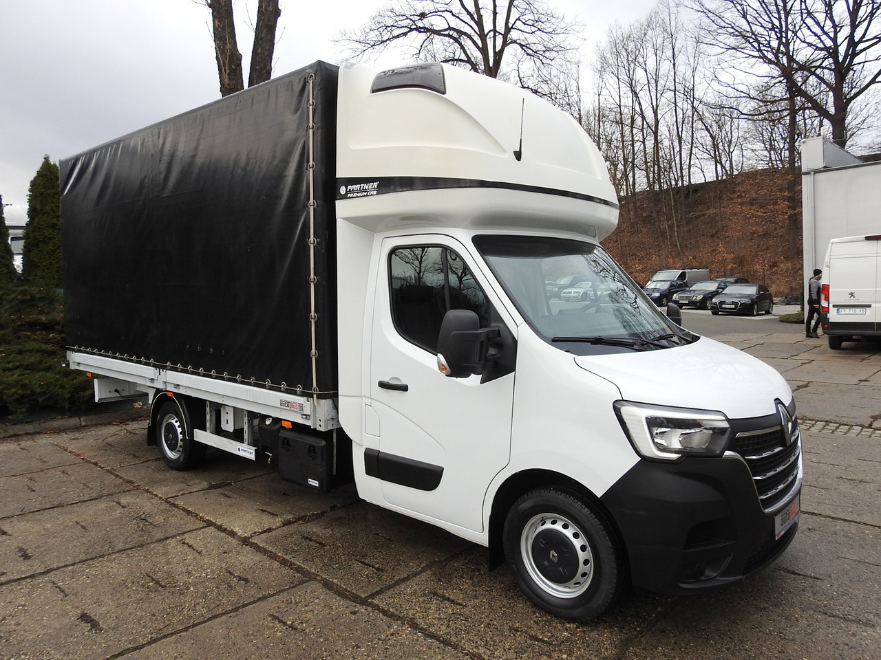 RENAULT MASTER TARPAULIN 10 PALLETS WEBASTO CRUISE CONTROL AIR CONDITIONING LED LIGHTS PNEUMATICS  165HP - Varebil med kapell: bilde 4 RENAULT MASTER TARPAULIN 10 PALLETS WEBASTO CRUISE CONTROL AIR CONDITIONING LED LIGHTS PNEUMATICS  165HP - Varebil med kapell: bilde 4