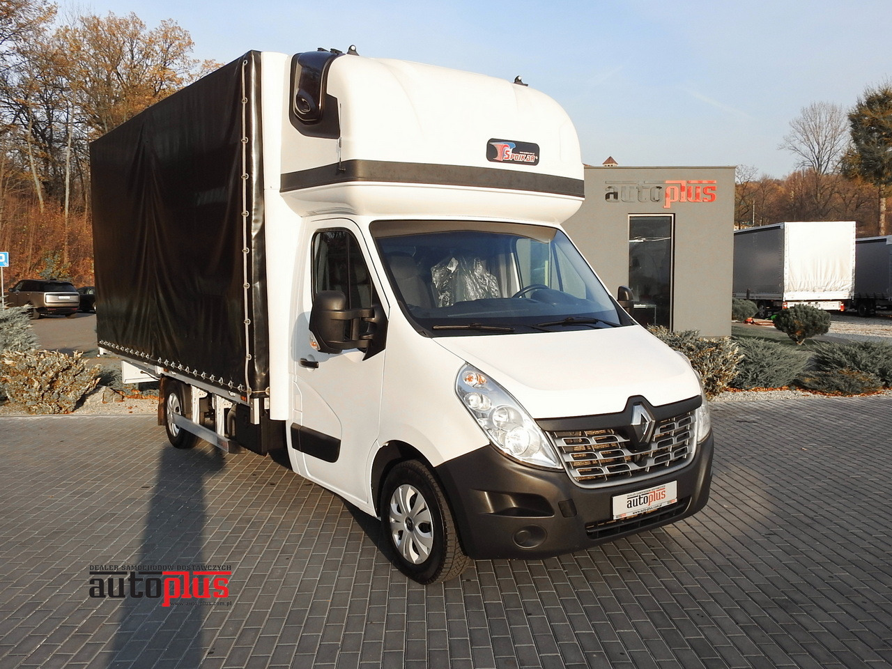 RENAULT MASTER TARPAULIN 10 PALLETS WEBASTO CRUISE CONTROL AIR CONDITIONING PNEUMATICS 170HP - Varebil med kapell: bilde 1 RENAULT MASTER TARPAULIN 10 PALLETS WEBASTO CRUISE CONTROL AIR CONDITIONING PNEUMATICS 170HP - Varebil med kapell: bilde 1