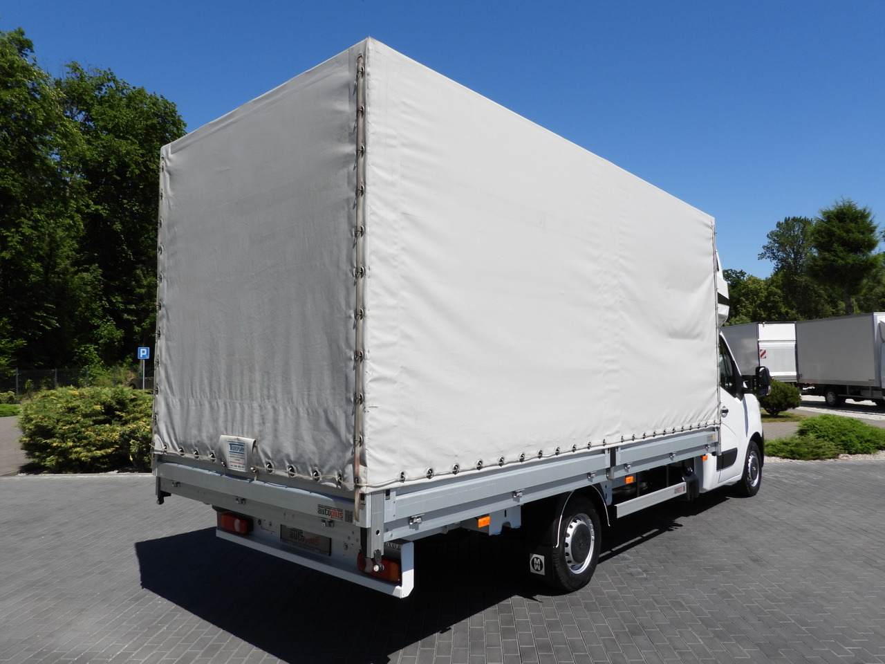 RENAULT MASTER TARPAULIN 10 PALLETS WEBASTO CRUISE CONTROL LED LIGHTS PNEUMATICS AIR CONDITIONING 165HP - Varebil med kapell: bilde 3 RENAULT MASTER TARPAULIN 10 PALLETS WEBASTO CRUISE CONTROL LED LIGHTS PNEUMATICS AIR CONDITIONING 165HP - Varebil med kapell: bilde 3
