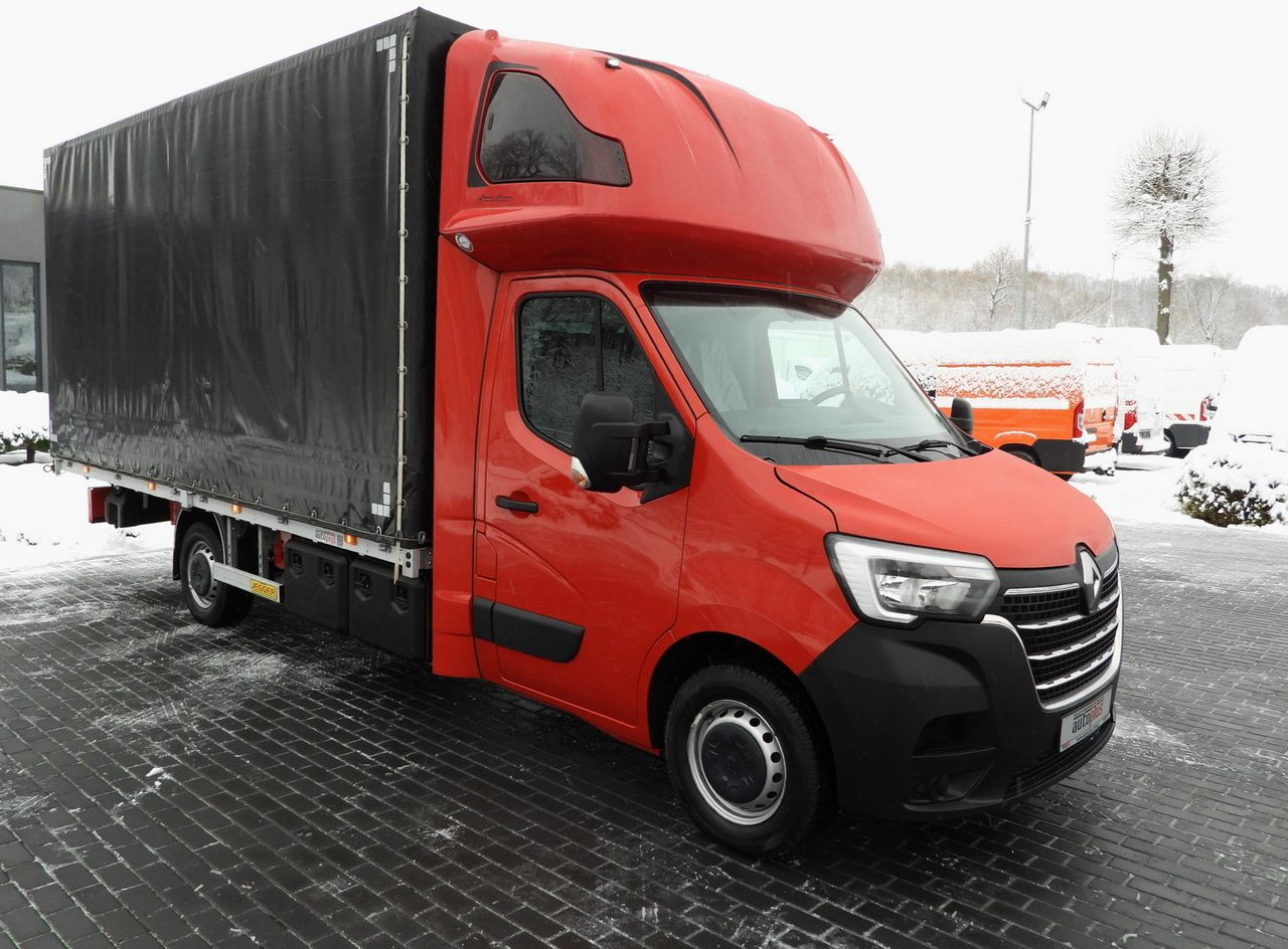 RENAULT MASTER TARPAULIN 10 PALLETS WEBASTO CRUISE CONTROL LED LIGHTS PNEUMATICS AIR CONDITIONING 165HP - Varebil med kapell: bilde 4 RENAULT MASTER TARPAULIN 10 PALLETS WEBASTO CRUISE CONTROL LED LIGHTS PNEUMATICS AIR CONDITIONING 165HP - Varebil med kapell: bilde 4