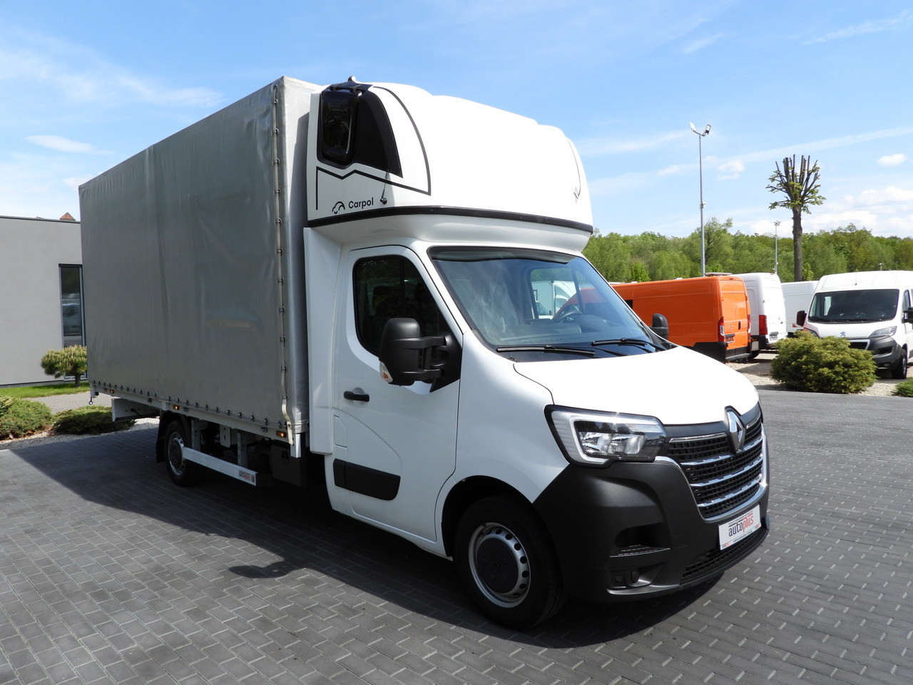 RENAULT MASTER  TARPAULIN 10 PALLETS WEBASTO CRUISE CONTROL LED LIGHTS PNEUMATICS AIR CONDITIONING  165HP - Varebil med kapell: bilde 4 RENAULT MASTER  TARPAULIN 10 PALLETS WEBASTO CRUISE CONTROL LED LIGHTS PNEUMATICS AIR CONDITIONING  165HP - Varebil med kapell: bilde 4