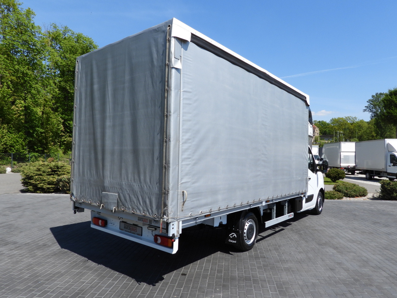 RENAULT MASTER TARPAULIN 10 PALLETS WEBASTO CRUISE CONTROL LED LIGHTS PNEUMATICS AIR CONDITIONING 165HP - Varebil med kapell: bilde 3 RENAULT MASTER TARPAULIN 10 PALLETS WEBASTO CRUISE CONTROL LED LIGHTS PNEUMATICS AIR CONDITIONING 165HP - Varebil med kapell: bilde 3
