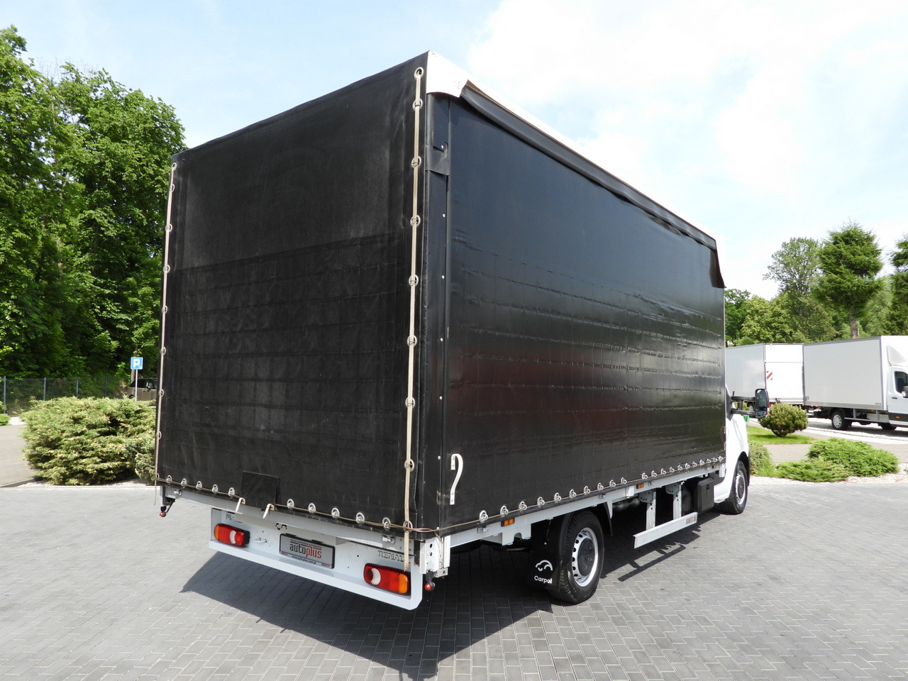 RENAULT MASTER TARPAULIN 12 PALLETS WEBASTO CRUISE CONTROL LED LIGHTS PNEUMATICS AIR CONDITIONING 165HP - Varebil med kapell: bilde 3 RENAULT MASTER TARPAULIN 12 PALLETS WEBASTO CRUISE CONTROL LED LIGHTS PNEUMATICS AIR CONDITIONING 165HP - Varebil med kapell: bilde 3