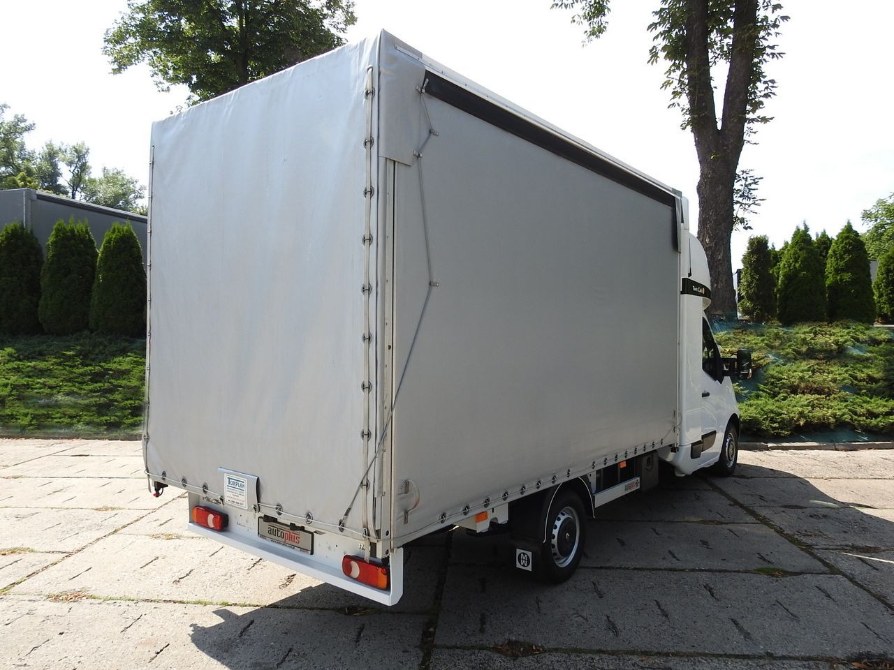 RENAULT MASTER TARPAULIN 8 PALLETS WEBASTO CRUISE CONTROL PNEUMATICS AIR CONDITIONING 170HP - Varebil med kapell: bilde 3 RENAULT MASTER TARPAULIN 8 PALLETS WEBASTO CRUISE CONTROL PNEUMATICS AIR CONDITIONING 170HP - Varebil med kapell: bilde 3