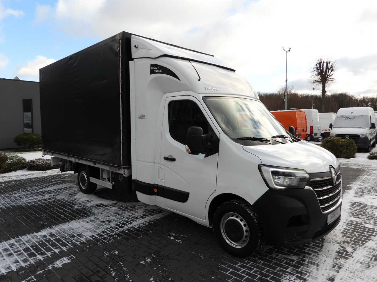 RENAULT MASTER TARPAULIN 9 PALLETS WEBASTO CRUISE CONTROL LED LIGHTS PNEUMATICS AIR CONDITIONING 165HP - Varebil med kapell: bilde 4 RENAULT MASTER TARPAULIN 9 PALLETS WEBASTO CRUISE CONTROL LED LIGHTS PNEUMATICS AIR CONDITIONING 165HP - Varebil med kapell: bilde 4