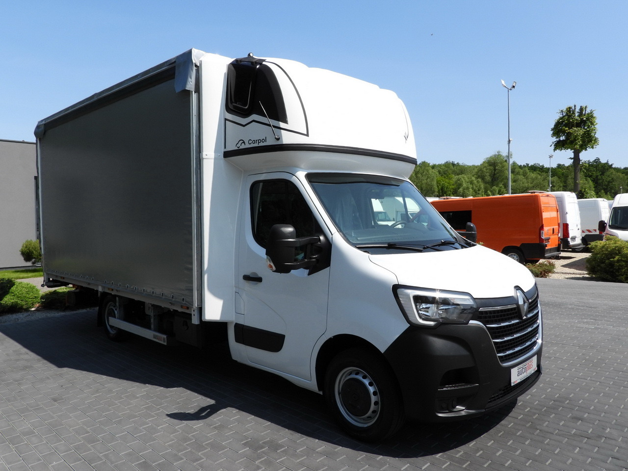 RENAULT MASTER TARPAULIN LIFT 10 PALLETS WEBASTO CRUISE CONTROL LED LIGHTS PNEUMATICS AIR CONDITIONING 165HP - Varebil med kapell: bilde 4 RENAULT MASTER TARPAULIN LIFT 10 PALLETS WEBASTO CRUISE CONTROL LED LIGHTS PNEUMATICS AIR CONDITIONING 165HP - Varebil med kapell: bilde 4