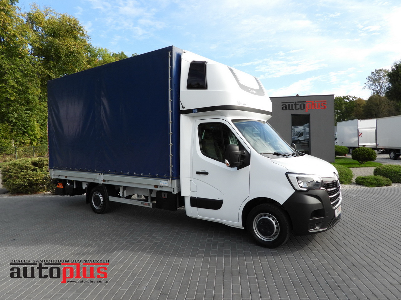 RENAULT MASTER TARPAULIN LIFT 9 PALLETS WEBASTO CRUISE CONTROL LED LIGHTS PNEUMATICS AIR CONDITIONING 165HP - Varebil med kapell: bilde 1 RENAULT MASTER TARPAULIN LIFT 9 PALLETS WEBASTO CRUISE CONTROL LED LIGHTS PNEUMATICS AIR CONDITIONING 165HP - Varebil med kapell: bilde 1