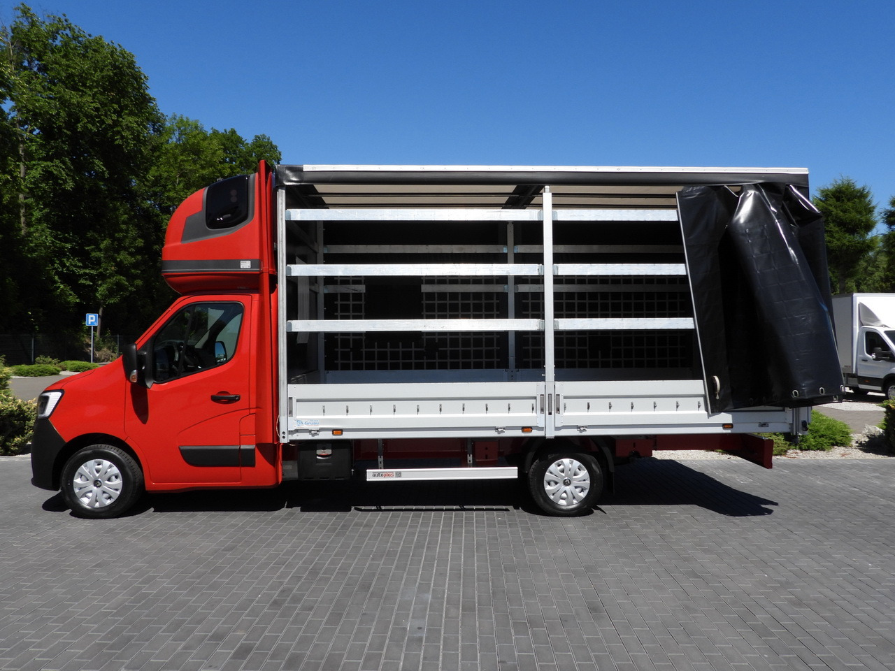 Varebil med kapell RENAULT MASTER  TARPAULIN WEBASTO CRUISE CONTROL LED LIGHTS PNEUMATICS AIR CONDITIONING  165HP: bilde 9