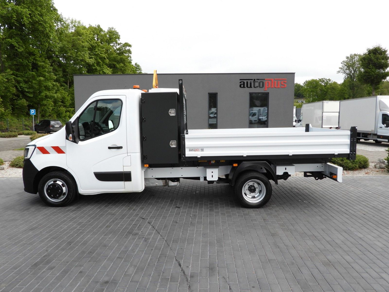 Varebil med tipp Renault MASTER  KIPPER TEMPOMAT ZWILLINGSRÄDER A/C: bilde 8