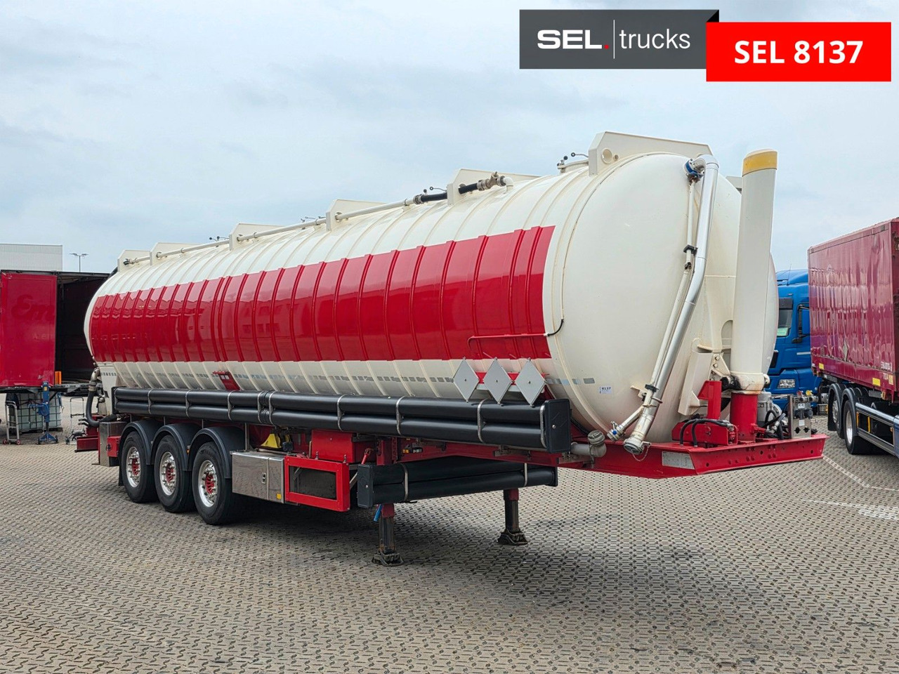 Feldbinder KIP 60.3 / Saug Druck / 60.000 l / ADR AT - Bulktrailer: bilde 3 Feldbinder KIP 60.3 / Saug Druck / 60.000 l / ADR AT - Bulktrailer: bilde 3