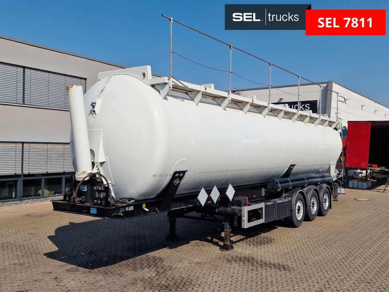 Feldbinder KIP 60/7300/A/2 / 60.000 l / Kippsilo - Bulktrailer: bilde 1 Feldbinder KIP 60/7300/A/2 / 60.000 l / Kippsilo - Bulktrailer: bilde 1