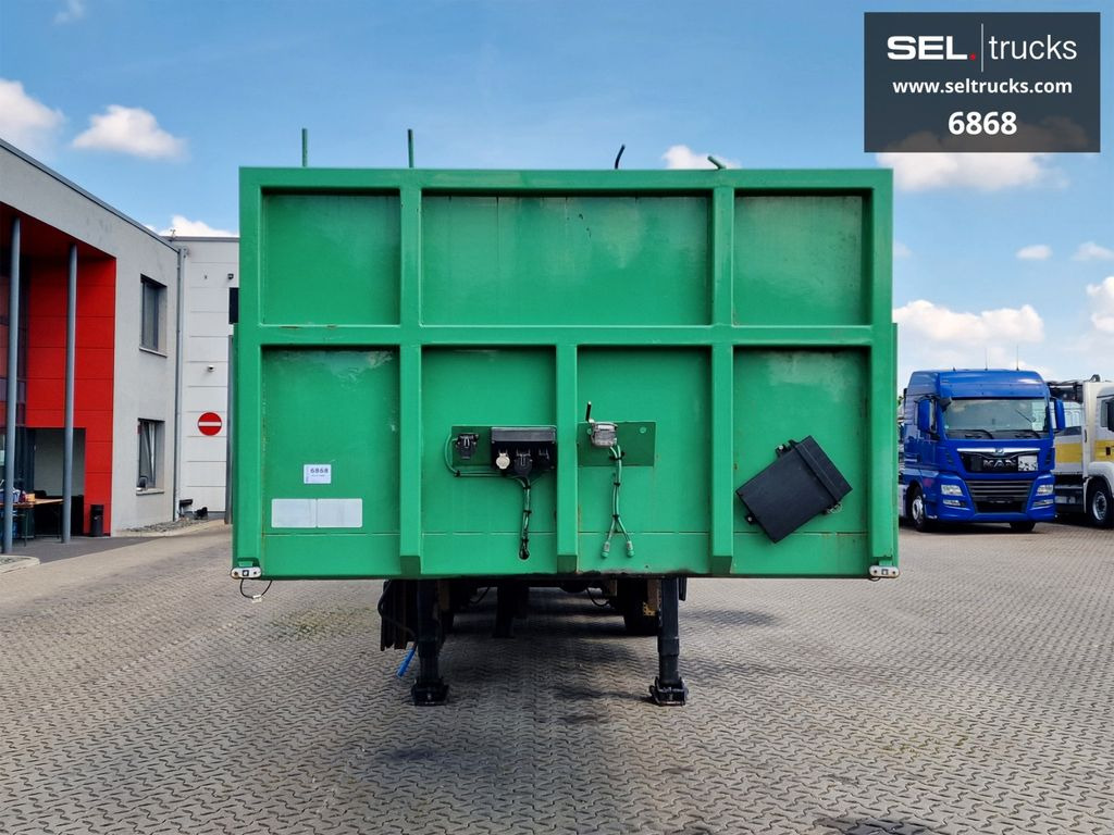 Gloria 35SA / Teleskop / Lenkachse - Åpen semitrailer: bilde 2 Gloria 35SA / Teleskop / Lenkachse - Åpen semitrailer: bilde 2