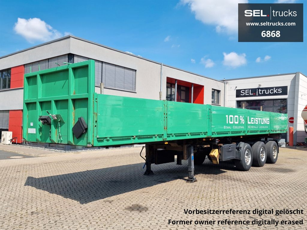 Gloria 35SA / Teleskop / Lenkachse - Åpen semitrailer: bilde 1 Gloria 35SA / Teleskop / Lenkachse - Åpen semitrailer: bilde 1