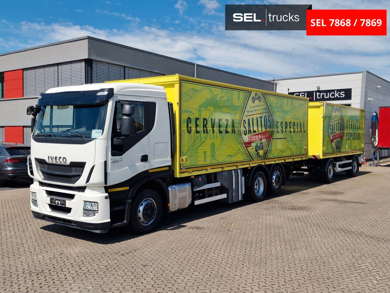Iveco Stralis 420 / Ldbw / Lenkachse (KOMPLETT) - Distribusjon av drikkevarer lastebil: bilde 1 Iveco Stralis 420 / Ldbw / Lenkachse (KOMPLETT) - Distribusjon av drikkevarer lastebil: bilde 1