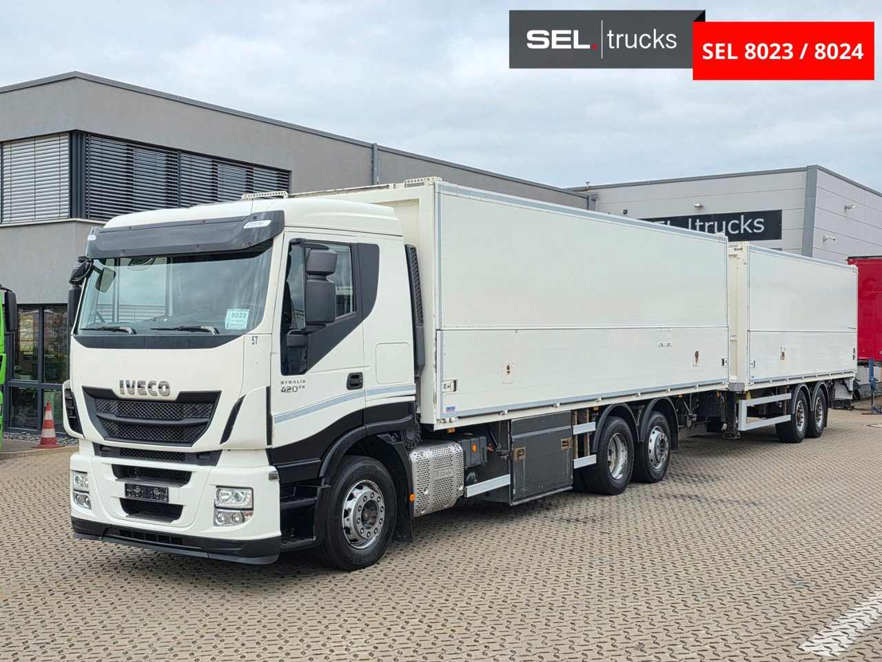 Iveco Stralis 420 / Ldbw / Lenkachse / Liftachse - Distribusjon av drikkevarer lastebil: bilde 1 Iveco Stralis 420 / Ldbw / Lenkachse / Liftachse - Distribusjon av drikkevarer lastebil: bilde 1