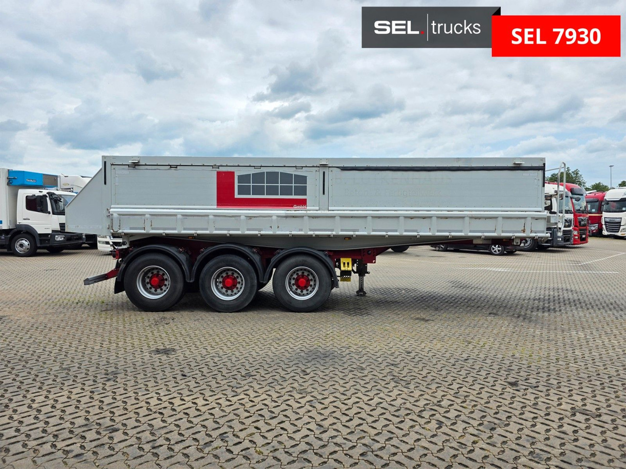 Kempf SK35/3 / 2 Seiten Kipper / Pendelplappe rechts ! - Tippsemi: bilde 4 Kempf SK35/3 / 2 Seiten Kipper / Pendelplappe rechts ! - Tippsemi: bilde 4