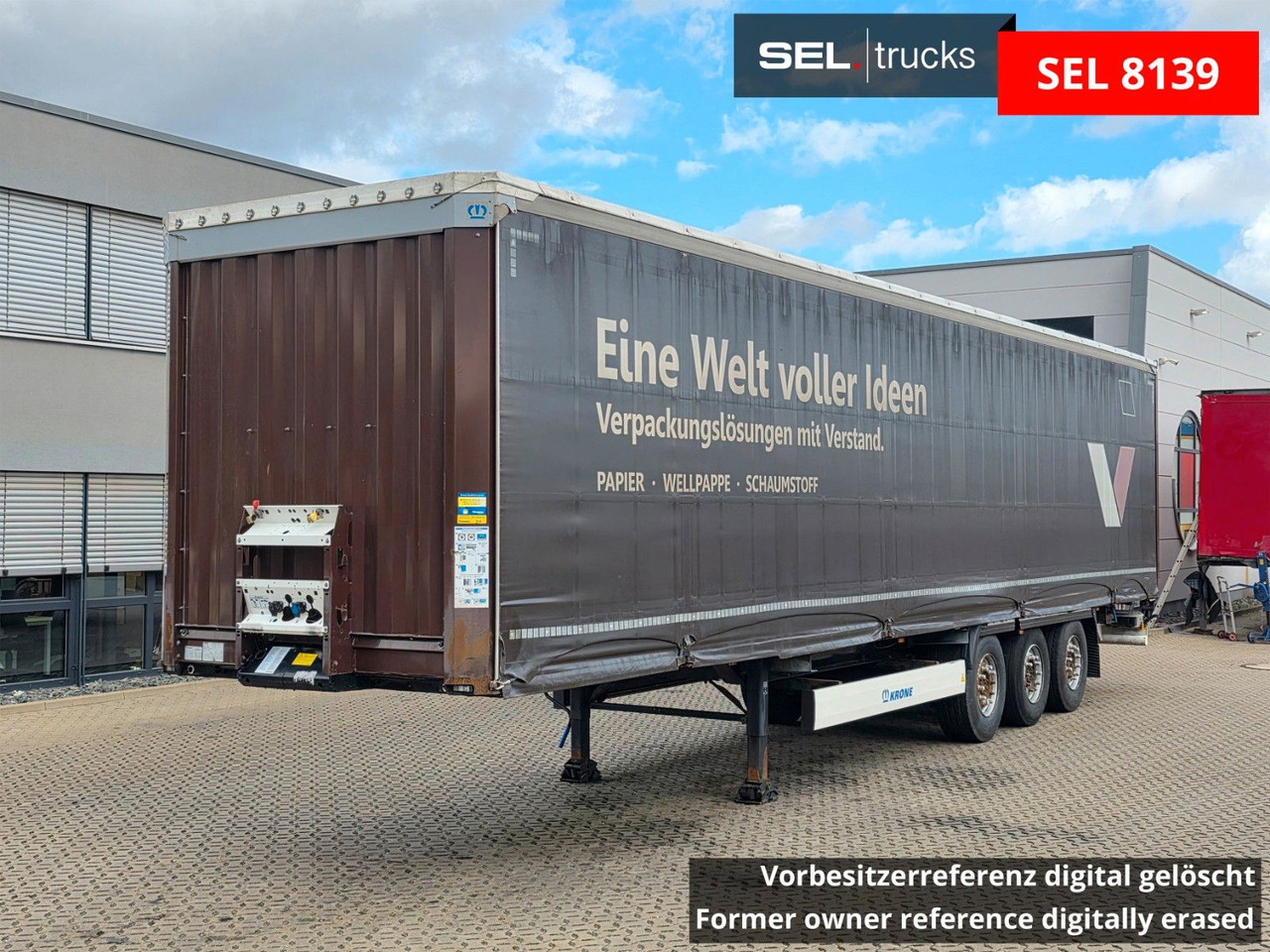 Krone SD / 2 Liftachsen - Gardintrailer: bilde 1 Krone SD / 2 Liftachsen - Gardintrailer: bilde 1