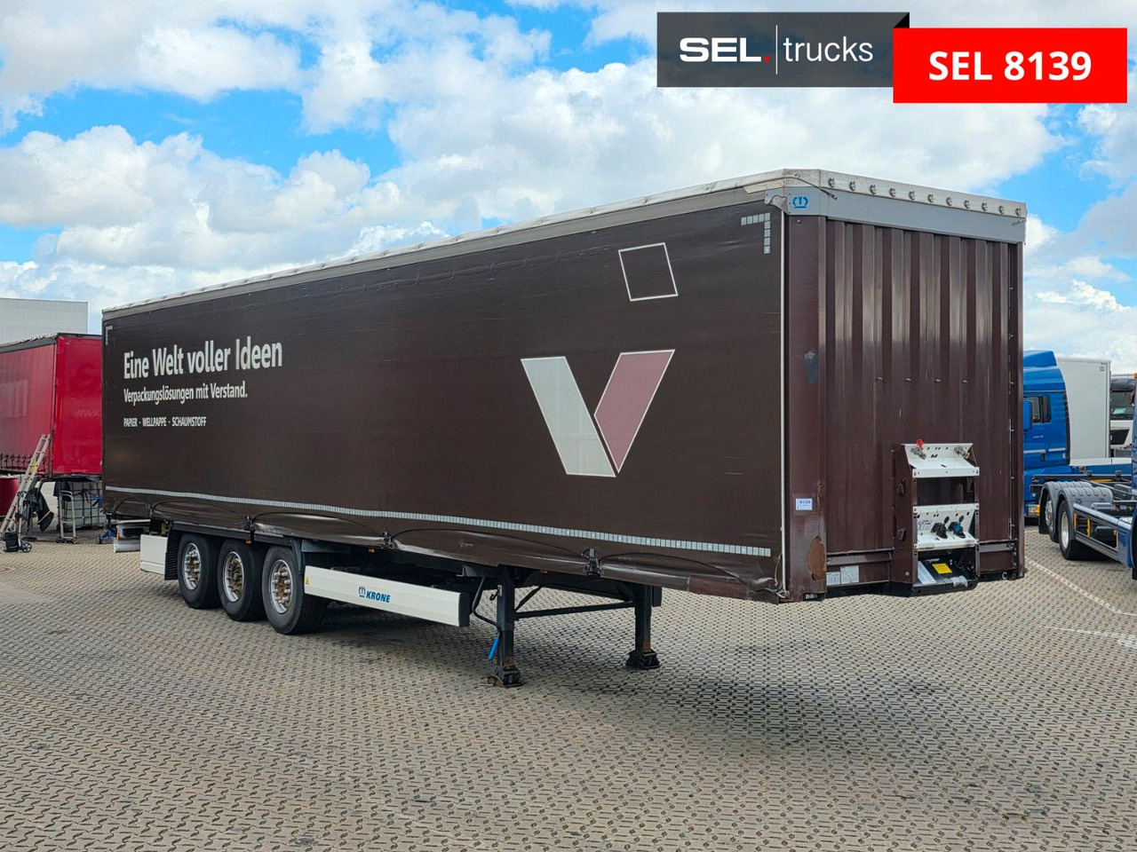 Krone SD / 2 Liftachsen - Gardintrailer: bilde 5 Krone SD / 2 Liftachsen - Gardintrailer: bilde 5