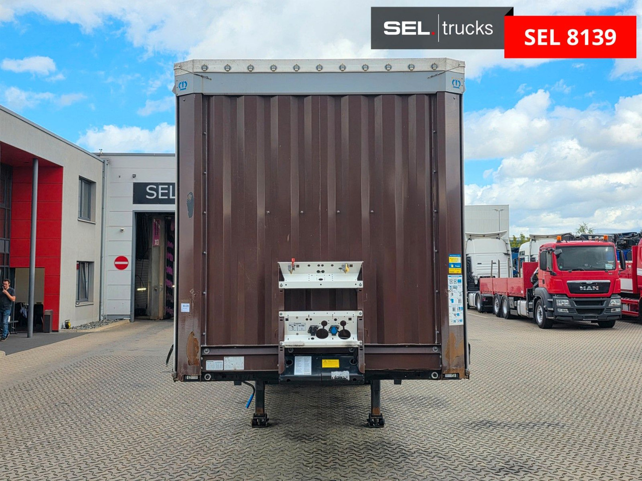 Krone SD / 2 Liftachsen - Gardintrailer: bilde 3 Krone SD / 2 Liftachsen - Gardintrailer: bilde 3