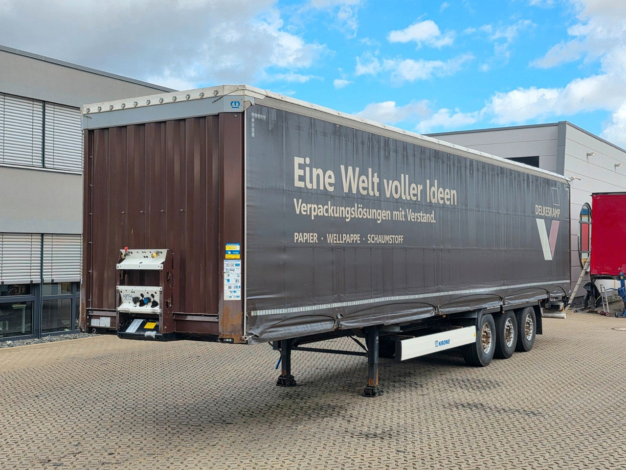 Krone SD / 2 Liftachsen - Gardintrailer: bilde 2 Krone SD / 2 Liftachsen - Gardintrailer: bilde 2