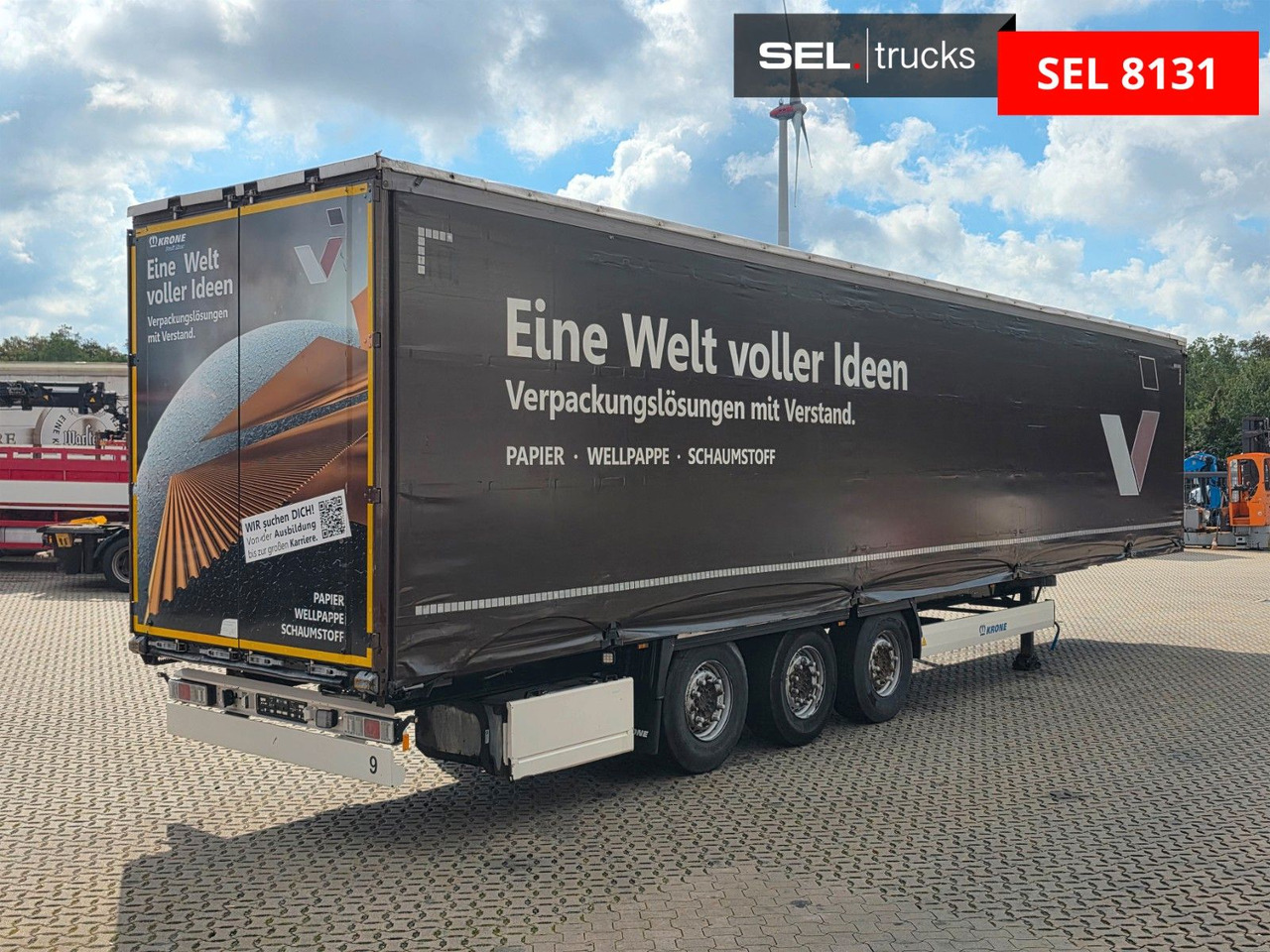 Krone SD / EDSCHA / Liftachse - Gardintrailer: bilde 5 Krone SD / EDSCHA / Liftachse - Gardintrailer: bilde 5