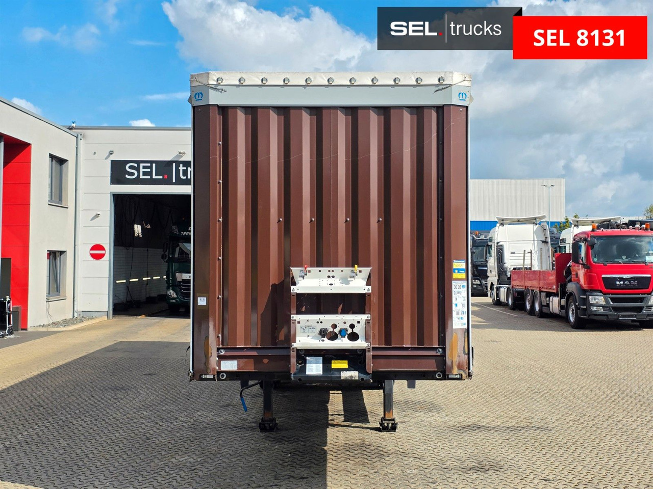 Krone SD / EDSCHA / Liftachse - Gardintrailer: bilde 2 Krone SD / EDSCHA / Liftachse - Gardintrailer: bilde 2