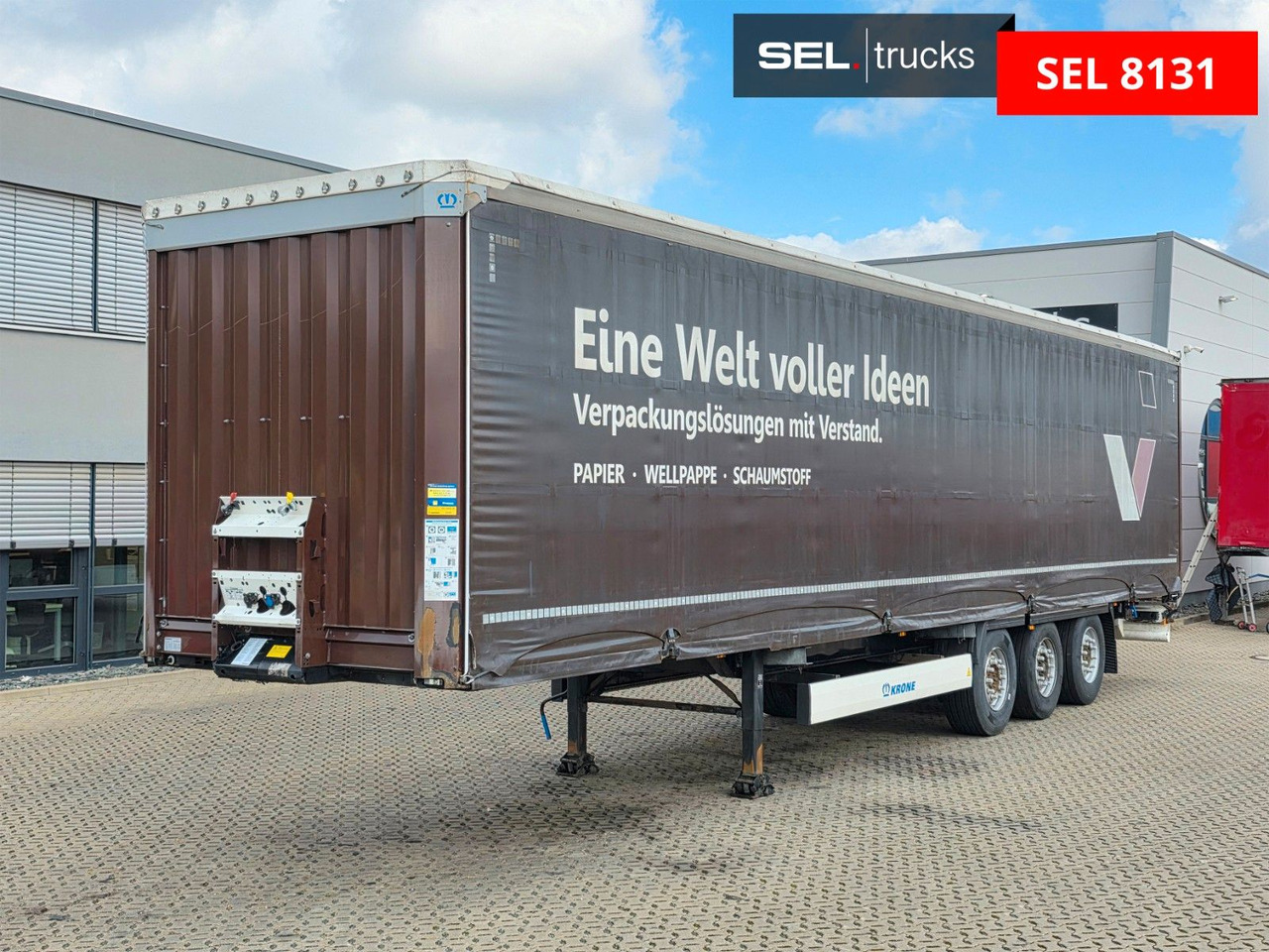 Krone SD / EDSCHA / Liftachse - Gardintrailer: bilde 1 Krone SD / EDSCHA / Liftachse - Gardintrailer: bilde 1