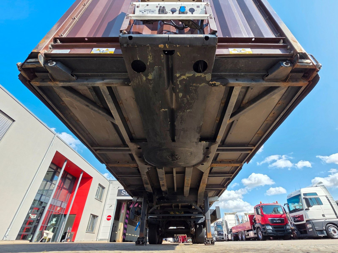 Gardintrailer Krone SD / Liftachse / EDSCHA: bilde 19