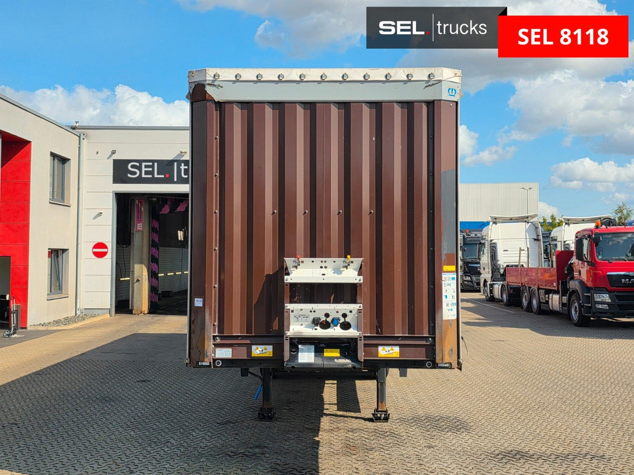 Krone SD / Liftachse / EDSCHA - Gardintrailer: bilde 2 Krone SD / Liftachse / EDSCHA - Gardintrailer: bilde 2