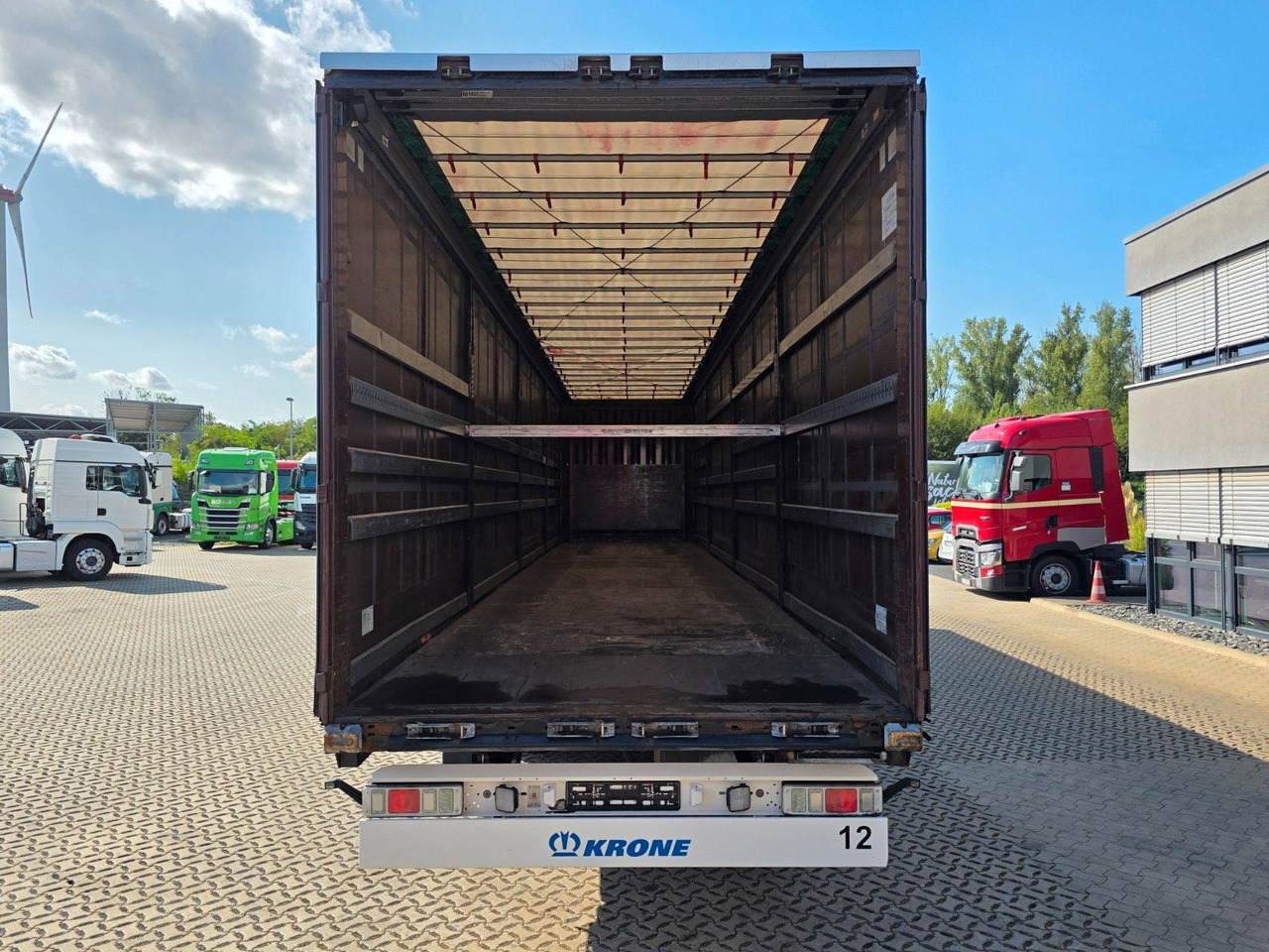 Gardintrailer Krone SD / Liftachse / EDSCHA: bilde 9