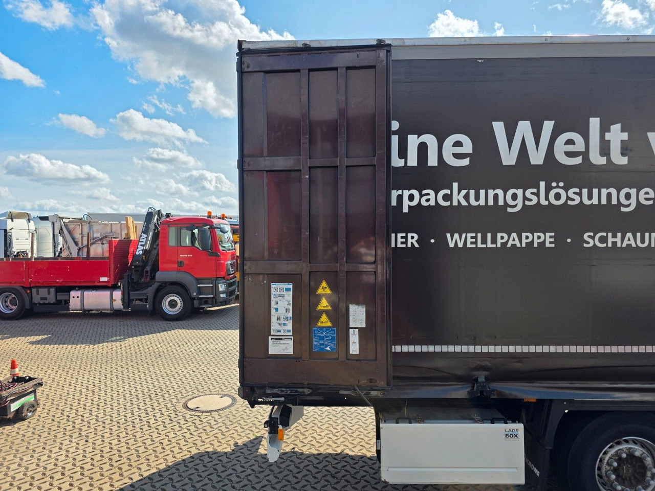 Gardintrailer Krone SD / Liftachse / EDSCHA: bilde 15