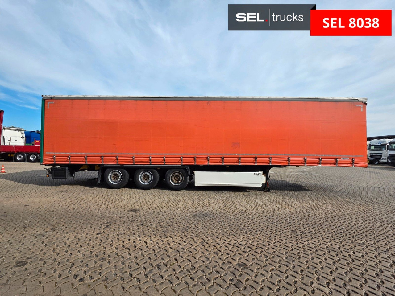 Krone SD / Palettenkasten / Liftachse - Gardintrailer: bilde 4 Krone SD / Palettenkasten / Liftachse - Gardintrailer: bilde 4