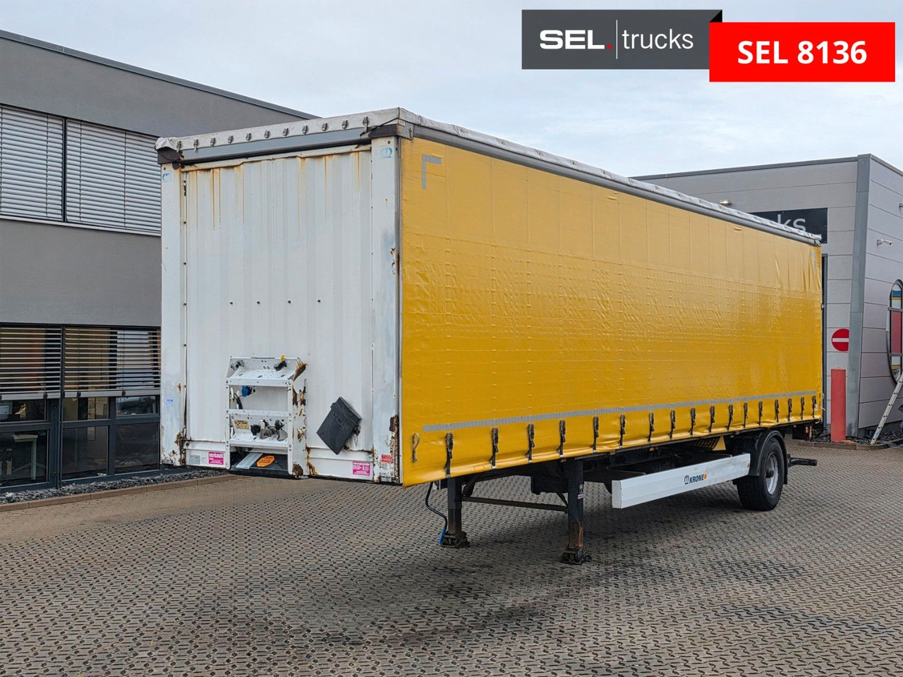 Krone SE / Ladebordwand/ Lenkachse - Gardintrailer: bilde 2 Krone SE / Ladebordwand/ Lenkachse - Gardintrailer: bilde 2