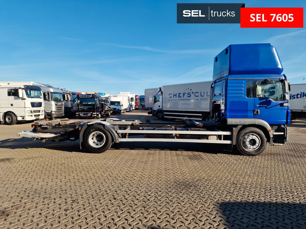 MAN TGM 18.340 4X2 LL / Ladebordwand / 3 Betten - Container-transport/ Vekselflak lastebil: bilde 4 MAN TGM 18.340 4X2 LL / Ladebordwand / 3 Betten - Container-transport/ Vekselflak lastebil: bilde 4