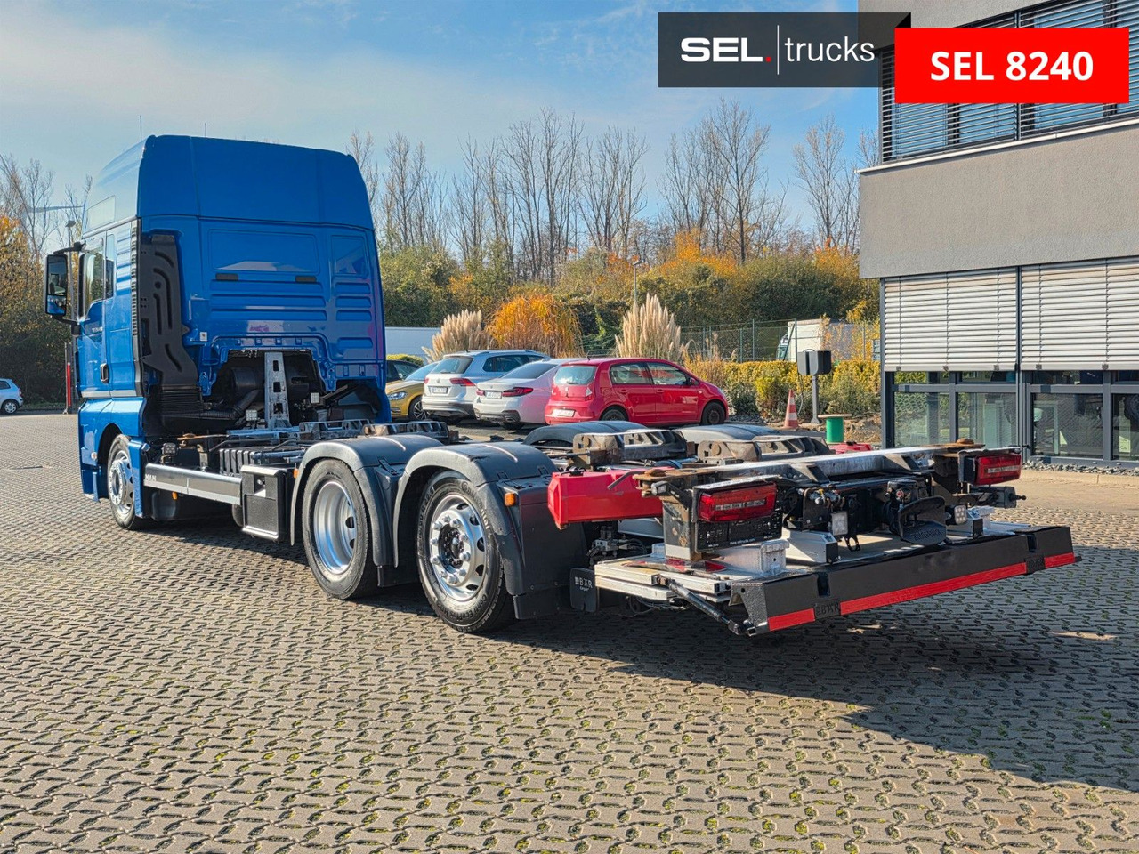 Container-transport/ Vekselflak lastebil MAN TGX 24.460 6x2-2 LL-U / Ldbw / Standklima: bilde 7 Container-transport/ Vekselflak lastebil MAN TGX 24.460 6x2-2 LL-U / Ldbw / Standklima: bilde 7