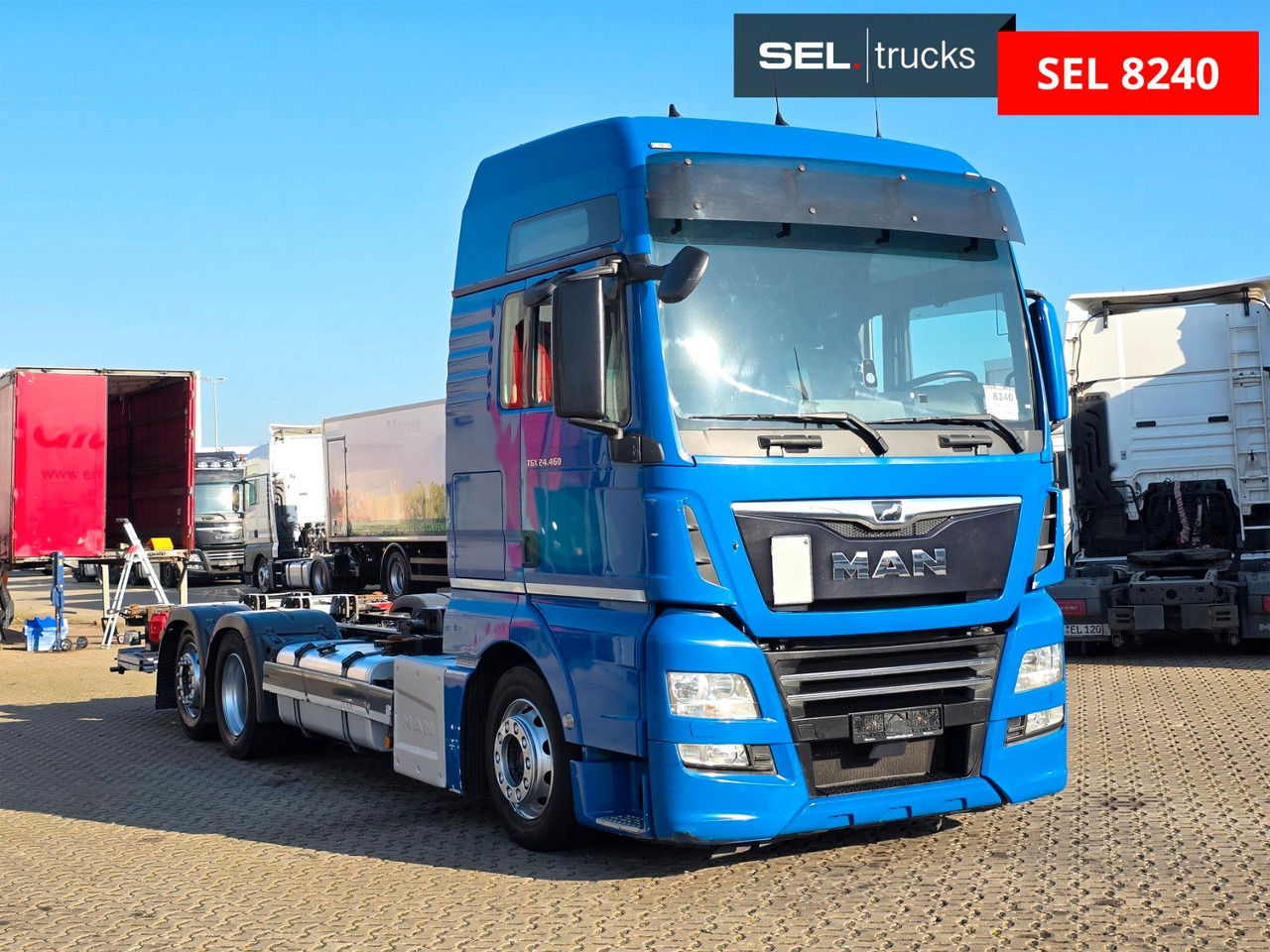 MAN TGX 24.460 6x2-2 LL-U / Ldbw / Standklima - Container-transport/ Vekselflak lastebil: bilde 3 MAN TGX 24.460 6x2-2 LL-U / Ldbw / Standklima - Container-transport/ Vekselflak lastebil: bilde 3