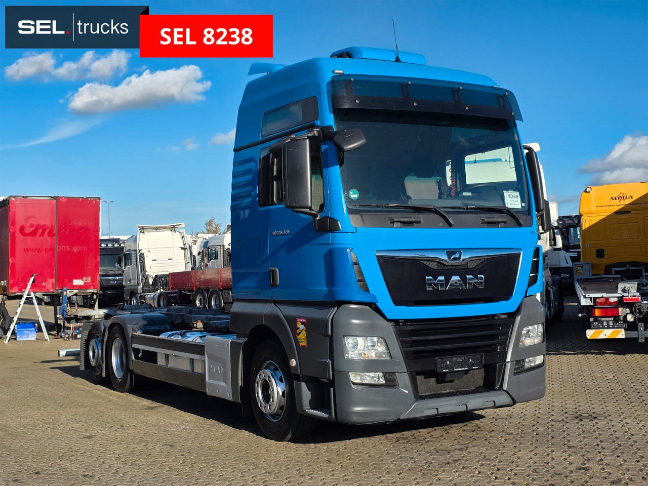 MAN TGX 26.420 6x2-2 LL / Intarder / Standklima - Container-transport/ Vekselflak lastebil: bilde 3 MAN TGX 26.420 6x2-2 LL / Intarder / Standklima - Container-transport/ Vekselflak lastebil: bilde 3