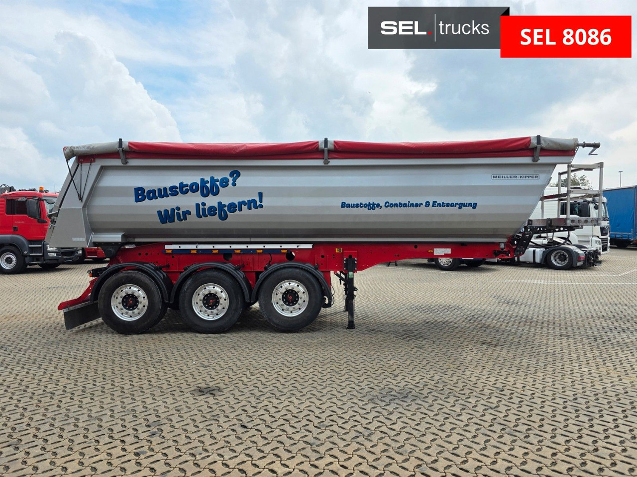 Meiller KISA3 / Alu-Felgen / Liftachse - Tippsemi: bilde 5 Meiller KISA3 / Alu-Felgen / Liftachse - Tippsemi: bilde 5