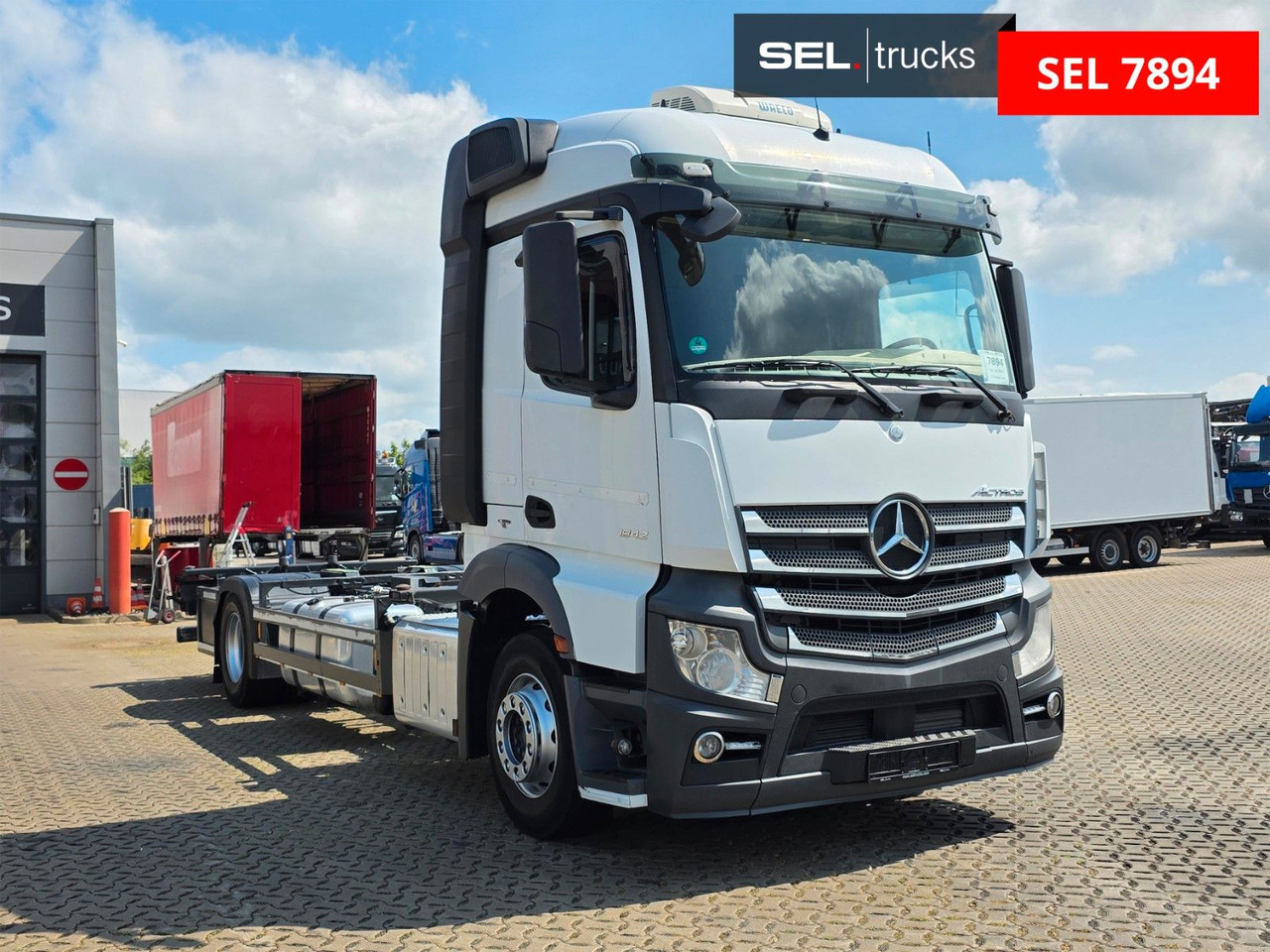 Mercedes-Benz Actros 1842 / Standklimaanlage - Container-transport/ Vekselflak lastebil: bilde 3 Mercedes-Benz Actros 1842 / Standklimaanlage - Container-transport/ Vekselflak lastebil: bilde 3